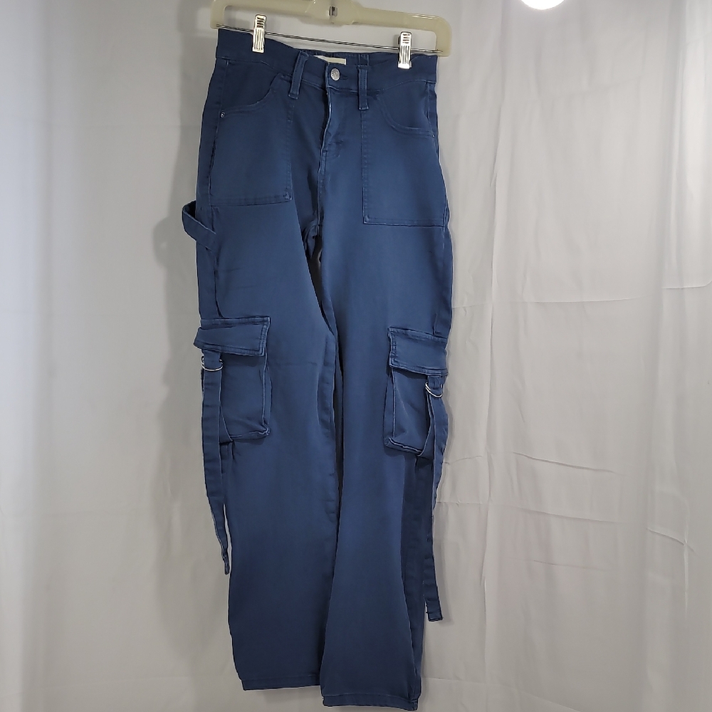 LoveGen Blue Straight Leg Jeans Classic Denim